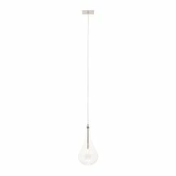 Outlet 🤩 Australia Sale - Mercator Cordet 240V 1 Light Light Pendant Chrome, Glass 🎉