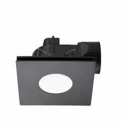 Budget 😍 Australia Sale - Mercator 290mm Black DIY Plug-In Square Exhaust Fan With Tri-Colour LED Light 🧨 -Metal Mate Shop 4aa3387e7e624ba1866f1460934a8b81