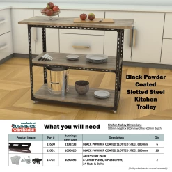 Wholesale 👏 Australia Sale - Metal Mate 32 X 32 X 1.5mm 0.6m Slotted Black Angle Black Powder 🧥 Coated ✨ -Metal Mate Shop 4d59df0af15448a493953d6b7a282b12