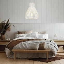 Best Pirce 👏 Australia Sale - Mercator White Piper Bamboo Pendant 🛒 -Metal Mate Shop 4dcdcc341a9e4e0482f5b6c61b126dcd