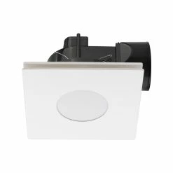 New 🔥 Australia Sale - Mercator 290mm White Plug-In Square Exhaust Fan With Tri-Colour LED Light 😍 -Metal Mate Shop 505660a147d34f2489d6cb11234a2c01