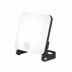 Cheap 💯 Mercator Magnum II 30W Black PIR Sensor LED Floodlight With Remote - To Australia 🔥