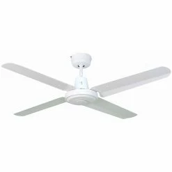Best reviews of 💯 Mercator 120cm White Swift Ceiling Fan - To Australia 👏