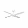 Coupon ⭐ Australia Only - Mercator 130cm White Swift Ceiling Fan 😉 -Metal Mate Shop 6750d05e543143f2b734ceca52906fe1