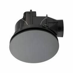 New ✔️ Mercator 240mm Black DIY Plug-In Round Exhaust Fan - To Australia ✨