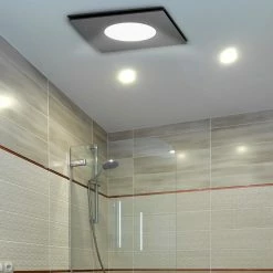 Budget 😍 Australia Sale - Mercator 290mm Black DIY Plug-In Square Exhaust Fan With Tri-Colour LED Light 🧨 -Metal Mate Shop 6e02a9d3b0c74f059e455c15967fe930