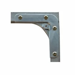 Flash Sale 💯 Australia Sale - Metal Mate 102 X 102 X 21 X 1.5mm Galvanised Steel Corner Bracket Silver 😍