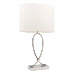 Best Pirce 👍 Australia Only - Mercator Preston Touch Table Lamp Chrome ✔️