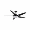Best deal 🔔 Mercator 135cm Black 5 Blades GLADIS Ceiling Fan With Tricolour LED - To Australia ⭐