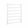 Hot Sale 👏 Australia Only - Mercator 110W White Yarra 7 Bar Heated Towel Rail 🌟 -Metal Mate Shop 9ebadf63cc604b0ab1d3016bbb978dcc