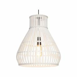 Best Pirce 👏 Australia Sale - Mercator White Piper Bamboo Pendant 🛒