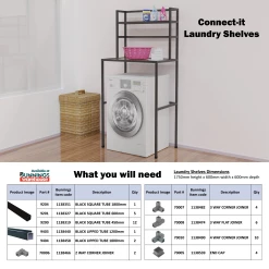 Buy 🤩 Australia Only - Metal Mate 25.4 X 25.4 X 1.2mm 1.8m Black Anodised Aluminium Connect-It Square Tube 🔔 -Metal Mate Shop b1d11f3031364eb88024b72c74eca58d
