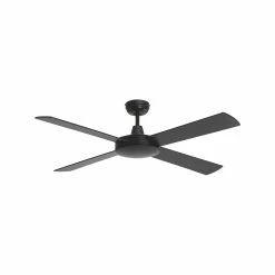 Cheap 👍 Australia Sale - Mercator Grid Connect Smart 132cm Black 4 Blades GRANGE Ceiling Fan ⌛