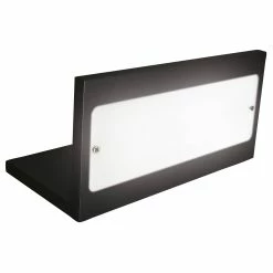 New 🎉 Mercator Aspen Black 12W 4000K LED Wall Light - To Australia 😍