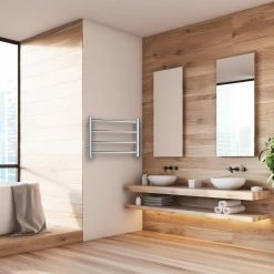 Top 10 👏 Australia Only - Mercator 40W Chrome Yarra 4 Bar Heated Towel Rail 🧨 -Metal Mate Shop bd0000dfd7224e309bd631f05e81c4f5