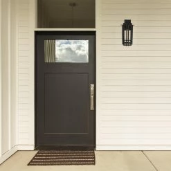 Best Pirce ✔️ Australia Only - Mercator Eastwood LED Exterior Wall Light Black 🎉 -Metal Mate Shop dc32ad432c2a4eb0aa85cc2f97f12a96