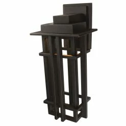 Flash Sale ⭐ Australia Sale - Mercator Eastwood Exterior LED Wall Light Black 🎁